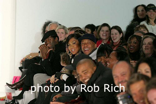 Kimora Lee Simmons, Russell Simmons  