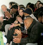 Lindsay Lohan<br>at the CHILD Magazine fashion show at Bryant Park in Manhattan, N.Y. on 2-6-06. photo by Rob Rich copyright 2006 516-676-3939 robwayne1@aol.com
