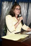 Lorraine Bracco  at the 2nd Annual Golf Outing to benefit the Wipe Out Leukemia Forever Foundation at the Winged Foot Golf Club on July 26, 2004 in Mamaroneck, N.Y. photo by Rob Rich copyright 2004 516-676-3939 robwayne1@aol.com