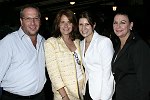 Neal Sroka, Lorraine Bracco, Amy Zdunowski, and Debby Sroka  at the 2nd Annual Golf Outing to benefit the Wipe Out Leukemia Forever Foundation at the Winged Foot Golf Club on July 26, 2004 in Mamaroneck, N.Y. photo by Rob Rich copyright 2004 516-676-3939 robwayne1@aol.com