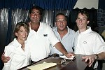 Pamela Liebman, Paul Goodman,  Neal Sroka , and Stuart Weisenfeld at the 2nd Annual Golf Outing to benefit the Wipe Out Leukemia Forever Foundation at the Winged Foot Golf Club on July 26, 2004 in Mamaroneck, N.Y. photo by Rob Rich copyright 2004 516-676-3939 robwayne1@aol.com