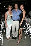 Maria Manuche, keith Levinson, and Lori Goldberg  at the 2nd Annual Golf Outing to benefit the Wipe Out Leukemia Forever Foundation at the Winged Foot Golf Club on July 26, 2004 in Mamaroneck, N.Y. photo by Rob Rich copyright 2004 516-676-3939 robwayne1@aol.com
