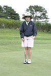 Andrea Stark at the Evelyn Lauder Breast Cancer Golf Tournament at Hampton Hills Golf Course in Westhamtpon on 8-5-04.<br>photo by Rob Rich copyright 2004 516-676-3939  robwayne1@aol.com