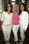 Paula Novick, Beth Varon, and Mona Davis at the Evelyn Lauder Breast Cancer Golf Tournament at Hampton Hills Golf Course in Westhamtpon on 8-5-04.<br>photo by Rob Rich copyright 2004 516-676-3939  robwayne1@aol.com