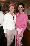 Kathy Gradante and Michele Felscher  at the Evelyn Lauder Breast Cancer Golf Tournament at Hampton Hills Golf Course in Westhamtpon on 8-5-04.<br>photo by Rob Rich copyright 2004 516-676-3939  robwayne1@aol.com