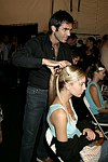 Julien Fariel  at the Lloyd Klein Fashion show at  Bryant Park in Manhattan, N.Y. on September 11, 2004.photo by Rob Rich copyright 2004<br>516-676-3939<br>robwayne1@aol.com