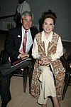 Robert Zimmerman and Cindy Adams at the Lloyd Klein Fashion show at  Bryant Park in Manhattan, N.Y. on September 11, 2004.photo by Rob Rich copyright 2004<br>516-676-3939<br>robwayne1@aol.com