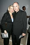 Francine Lefrak and Rick Friedberg  at the Lloyd Klein Fashion show at  Bryant Park in Manhattan, N.Y. on September 11, 2004.photo by Rob Rich copyright 2004<br>516-676-3939<br>robwayne1@aol.com