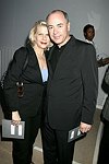 Francine Lefrak and Rick Friedberg  at the Lloyd Klein Fashion show at  Bryant Park in Manhattan, N.Y. on September 11, 2004.photo by Rob Rich copyright 2004<br>516-676-3939<br>robwayne1@aol.com