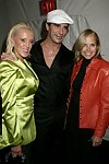 High Voltage, Lloyd Klein, and Katie Couric   at the Lloyd Klein Fashion show at  Bryant Park in Manhattan, N.Y. on September 11, 2004.photo by Rob Rich copyright 2004<br>516-676-3939<br>robwayne1@aol.com