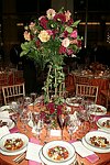 Table setting  at the New York Philharmonic Orchestra Opening Gala at Lincoln Center on September 21,2004 in Manhattan, N.Y.<br>photo by Rob Rich copyright 2004<br>516-676-3939<br>robwayne1@aol.com