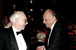 Honoree Carlos Moseley and Musical Director and conductor Lorin Maazel  at the New York Philharmonic Orchestra Opening Gala at Lincoln Center on September 21,2004 in Manhattan, N.Y.<br>photo by Rob Rich copyright 2004<br>516-676-3939<br>robwayne1@aol.com