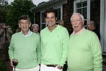 Richard Abrons,  Douglas Hannant, and Andrew Marks at the 16th. Annual Planned Parenthood Hudson Peconic Benefit at the Home of Ina and Jeffrey Garten on  May 22, 2004 . photos by Rob Rich copyright 2004 516-676-3939  robwayne1@aol.com