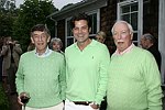 Richard Abrons,  Douglas Hannant, and Andrew Marks at the 16th. Annual Planned Parenthood Hudson Peconic Benefit at the Home of Ina and Jeffrey Garten on  May 22, 2004 . photos by Rob Rich copyright 2004 516-676-3939  robwayne1@aol.com