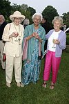 Tina Fredericks, Santha Rama Rau, and Tinka Topping at the 16th. Annual Planned Parenthood Hudson Peconic Benefit at the Home of Ina and Jeffrey Garten on  May 22, 2004 . photos by Rob Rich copyright 2004 516-676-3939  robwayne1@aol.com