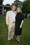 Actor Gary Swanson and Jennifer Mocbeichel at the 16th. Annual Planned Parenthood Hudson Peconic Benefit at the Home of Ina and Jeffrey Garten on  May 22, 2004 . photos by Rob Rich copyright 2004 516-676-3939  robwayne1@aol.com