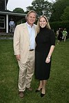 Actor Gary Swanson and Jennifer Mocbeichel at the 16th. Annual Planned Parenthood Hudson Peconic Benefit at the Home of Ina and Jeffrey Garten on  May 22, 2004 . photos by Rob Rich copyright 2004 516-676-3939  robwayne1@aol.com