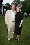 Actor Gary Swanson and Jennifer Mocbeichel at the 16th. Annual Planned Parenthood Hudson Peconic Benefit at the Home of Ina and Jeffrey Garten on  May 22, 2004 . photos by Rob Rich copyright 2004 516-676-3939  robwayne1@aol.com
