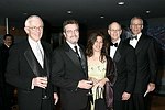 Stan Richards, Tom Bodett, and guests at the Pratt Legends Scholarship Benefit Gala Dinner at the Rainbow Room on 5-25-04<br>photo by Rob Rich copyright 2004<br>516-676-3939<br>robwayne1@aol.com