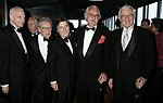 President Thomas F. Scutte, Honorees Victor Skrebneski ,Emanuel Ungaro, Richard Meier, and Stan Richards  at the Pratt Legends Scholarship Benefit Gala Dinner at the Rainbow Room on 5-25-04<br>photo by Rob Rich copyright 2004<br>516-676-3939<br>robwayne1@aol.com