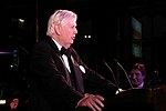 Presenter John Fairchild  at the Pratt Legends Scholarship Benefit Gala Dinner at the Rainbow Room on 5-25-04<br>photo by Rob Rich copyright 2004<br>516-676-3939<br>robwayne1@aol.com