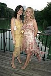 Michele and Lisa Halpern at the Volunteers of America fundraiser at the Boat House in  Central Park on June 8, 2004 in N.Y.C.<br>photo by Rob Rich copyright 2004<br>516-676-3939<br>robwayne1@aol.com