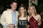 Charles Dubow, Blakely Griggs, and Salla Alfieri at the Volunteers of America fundraiser at the Boat House in  Central Park on June 8, 2004 in N.Y.C.<br>photo by Rob Rich copyright 2004<br>516-676-3939<br>robwayne1@aol.com