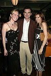 Holly and George Mattson and Deborah Strand at the Volunteers of America fundraiser at the Boat House in  Central Park on June 8, 2004 in N.Y.C.<br>photo by Rob Rich copyright 2004<br>516-676-3939<br>robwayne1@aol.com